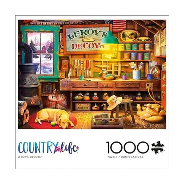 Buffalo Games Leroys Decoys Rompecabezas de 1000 piezas_2