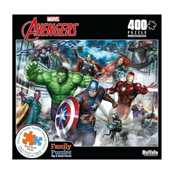 Buffalo Games Marvel Ensamblar Rompecabezas de 400