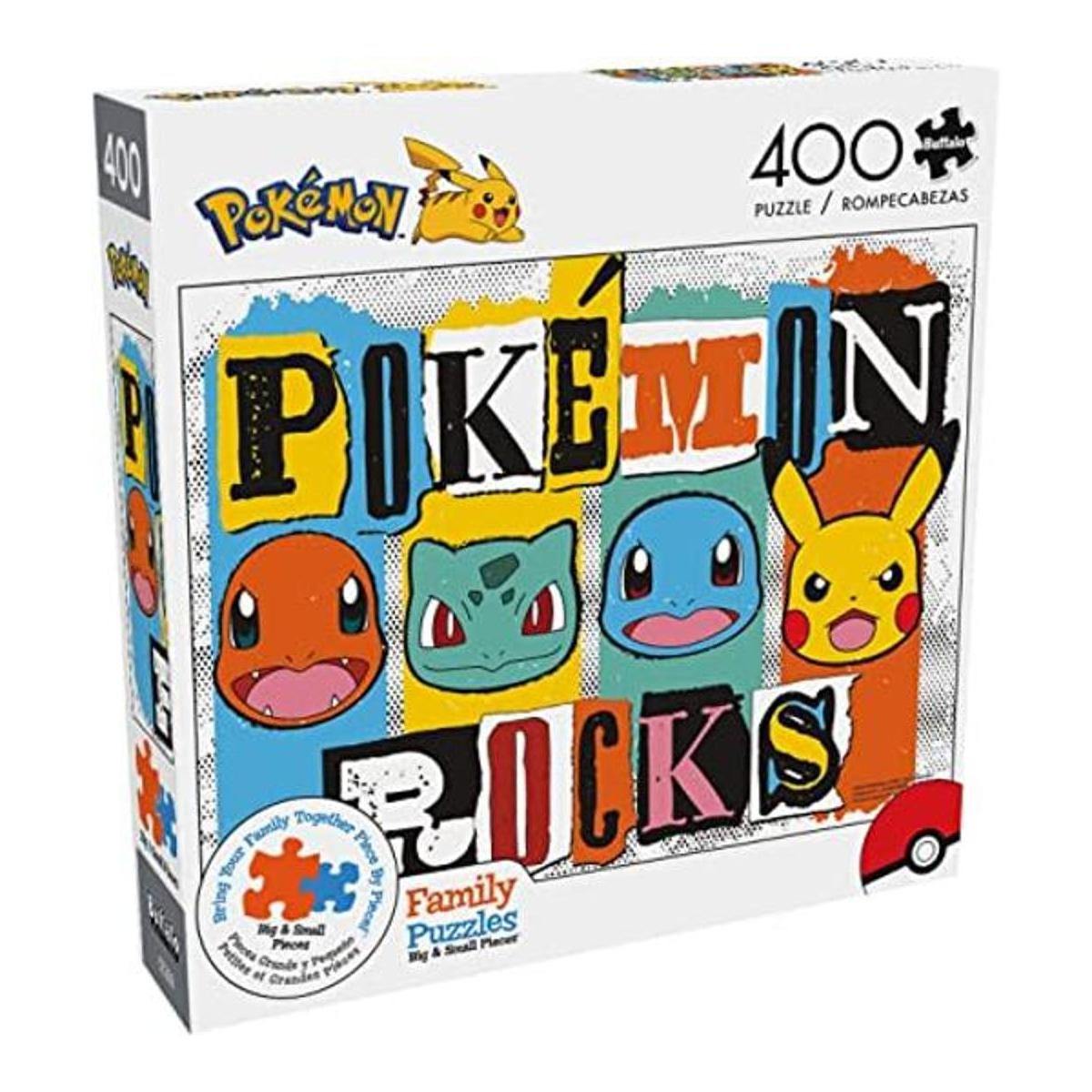 Buffalo Games Pokemon Pokemon Rocks Rompecabezas de 400