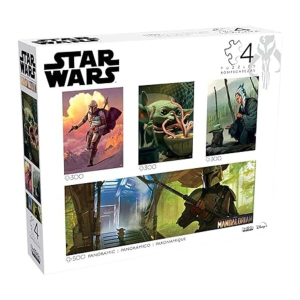 Buffalo Games Multipack 4 en 1 Star WarsMandalorian_2