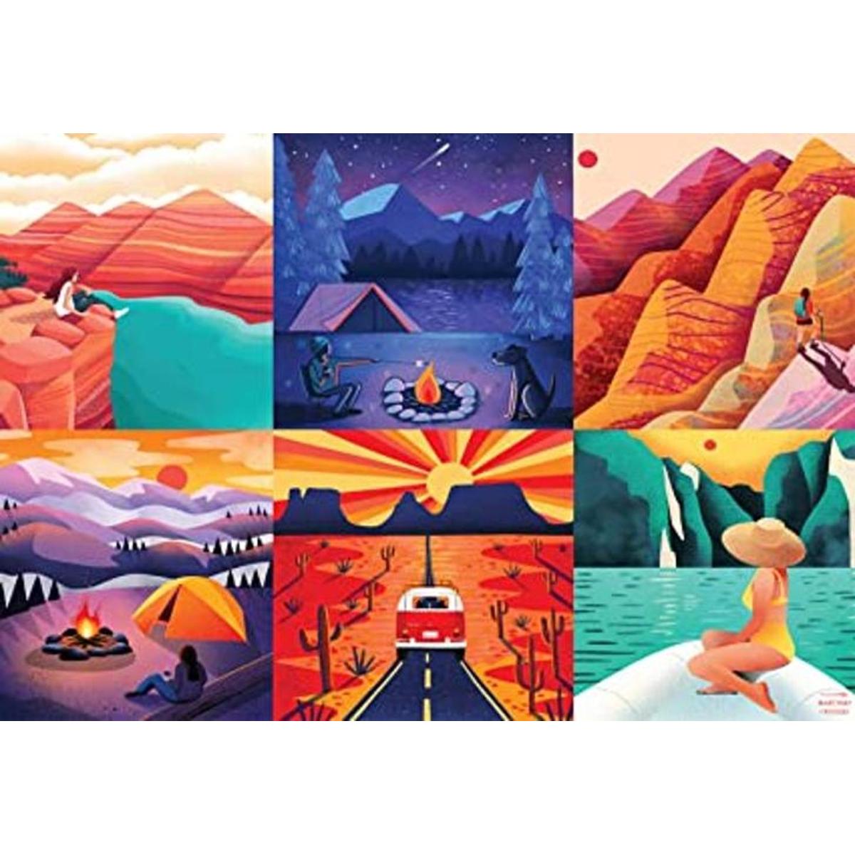 Buffalo Games Places You Will Go Puzzle de 1500 piezas