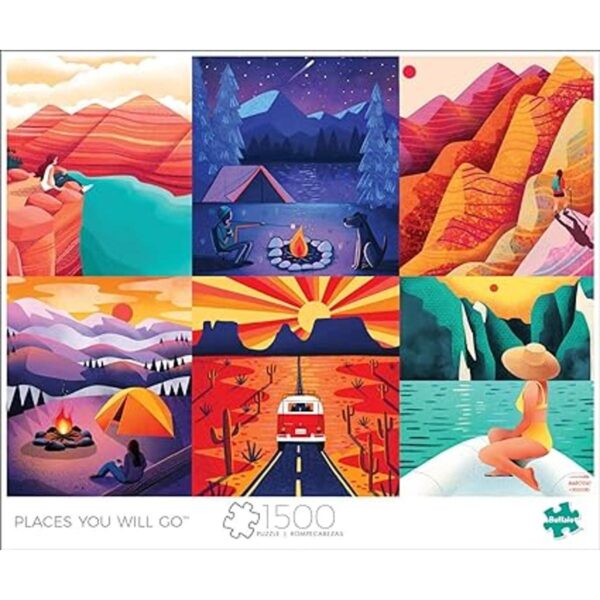 Buffalo Games Places You Will Go Puzzle de 1500 piezas_2