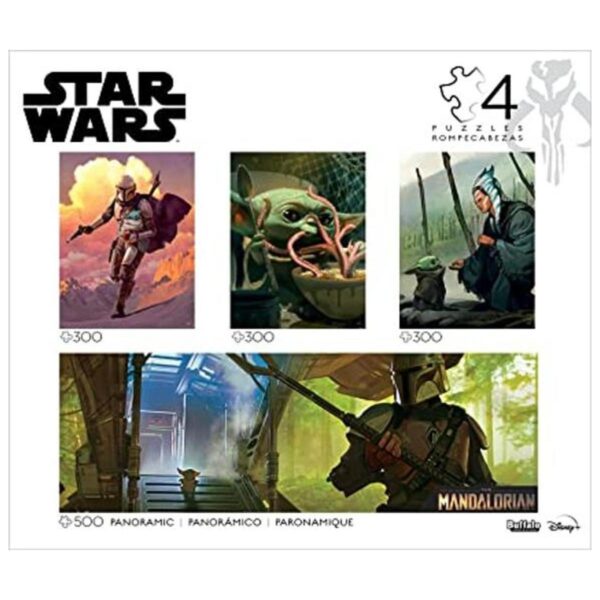 Buffalo Games Multipack 4 en 1 Star WarsMandalorian_1