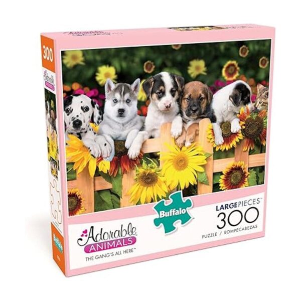 Buffalo Games Adorable Animals The Gangs All Here_3