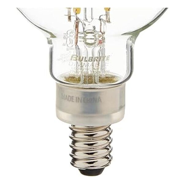 Bulbrite 776873 Bombilla LED G16 de 4 W con base de_4