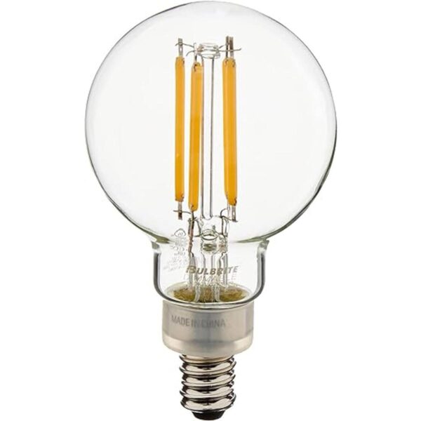 Bulbrite 776873 Bombilla LED G16 de 4 W con base de_1
