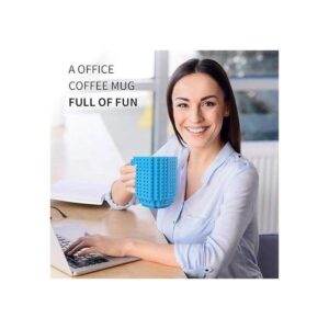 Buildon Brick Taza de café para construir con bloques