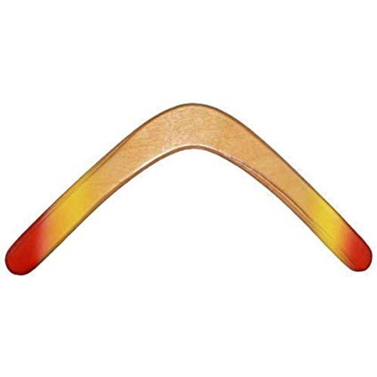 Bumeran de madera de Glaciar. Ideal para niños de 8 a 18