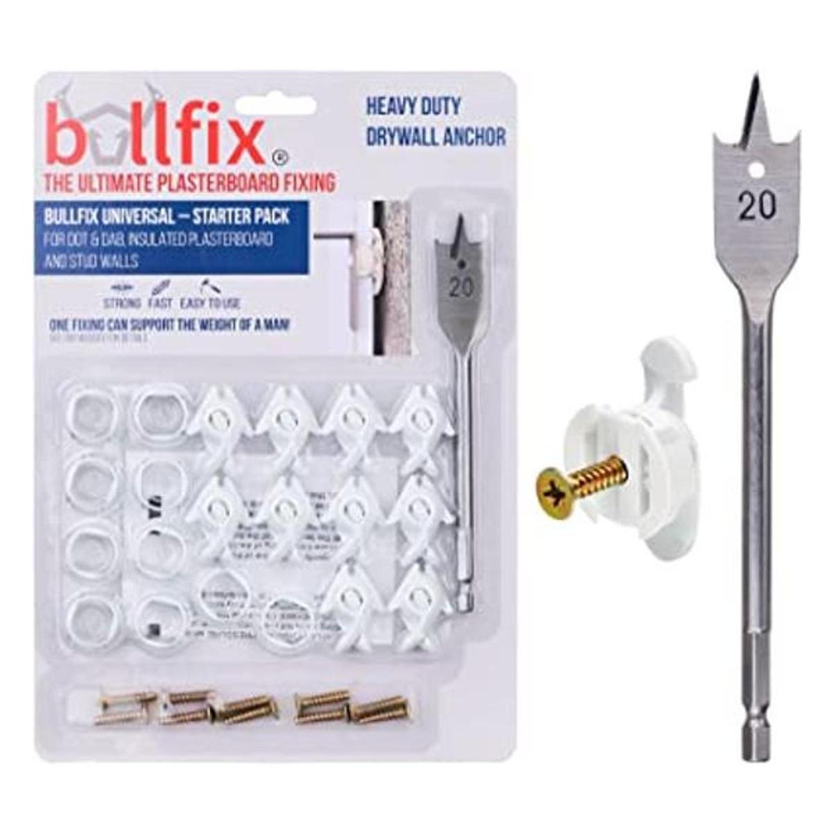Bullfix Paquete de iniciación Universal Anclajes de