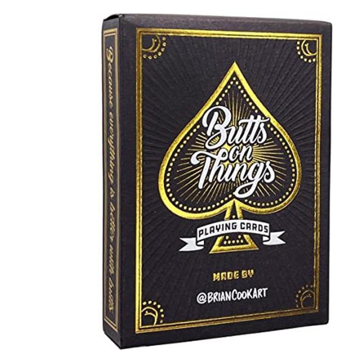 Butts on Things Juego de cartas de diseñador mazo de