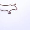 Butler en el hogar Vaca Bull Clips de papel con forma de_4