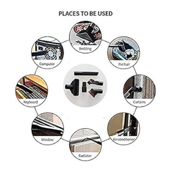 Buysk Accesorios de accesorios de vacío de 1.260 in kit