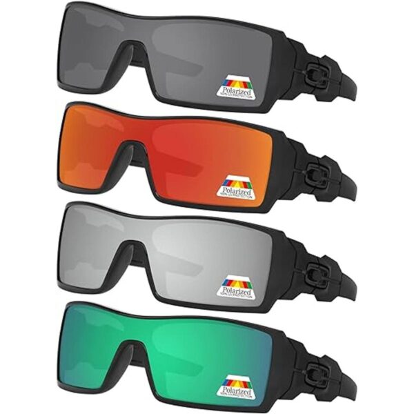 Bwake Lentes de repuesto para gafas de sol Oakley Oil Rig_2