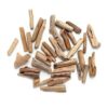 Byher Piezas de madera flotante para manualidades corona_1