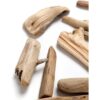Byher Piezas de madera flotante para manualidades corona_3