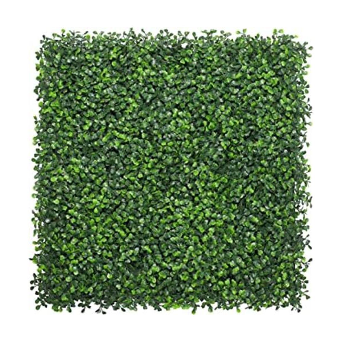 Bybeton Pared de telón de fondo de césped artificial 20 x