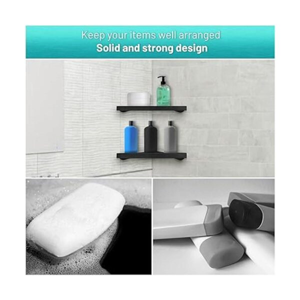 CG Bathroom Solutions Estantería de esquina 2 unidades