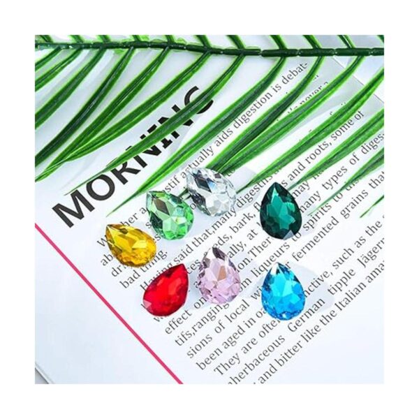 CZ Piedras de cristal con forma de lágrima para_4