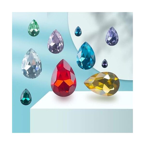 CZ Piedras de cristal con forma de lágrima para_2