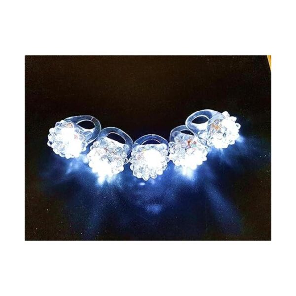 CH Solutions Anillos de dedo brillantes con luz LED_5