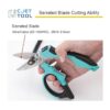 C.JET TOOL Tijeras de electricista tipo ángulo inoxidable_4