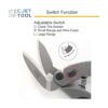 C.JET TOOL Tijeras resistentes de 10 pulgadas tijeras_4