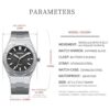 CADISEN Reloj de pulsera mecánico automático de 328.1 ft_2