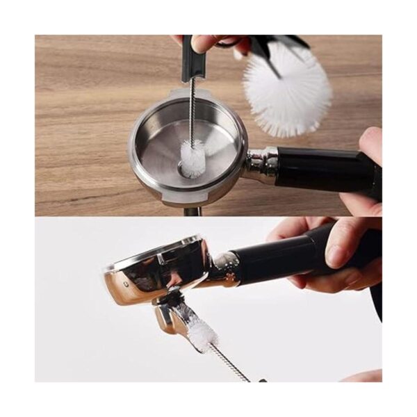 CAFEMASY Juego de 5 brochas de limpieza de café para