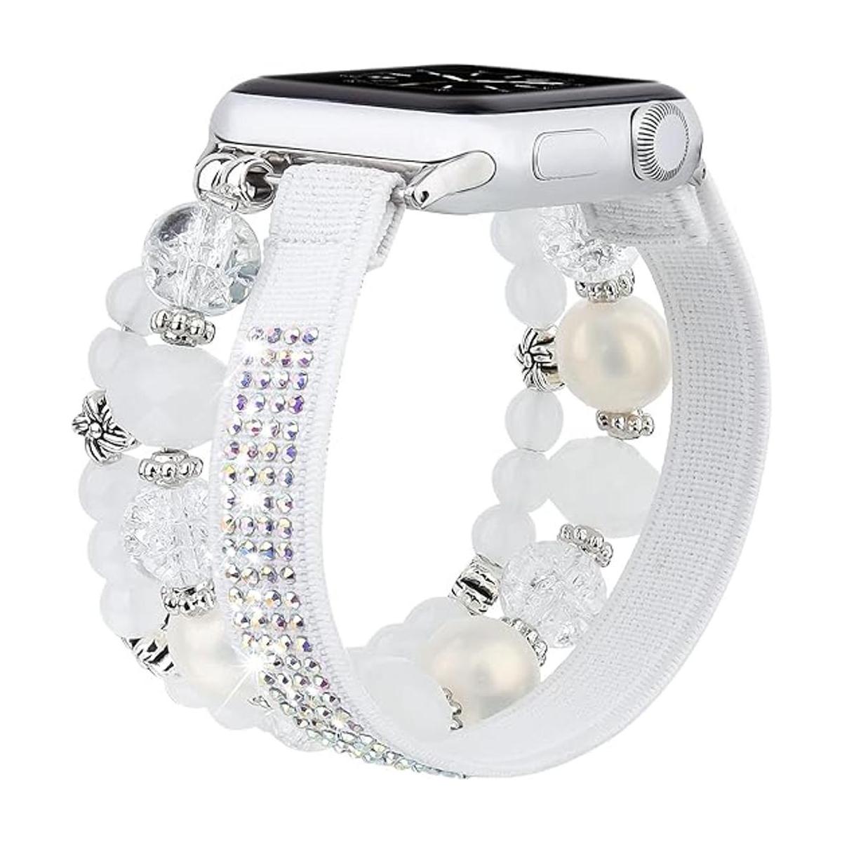 CAGOS Pulsera de abalorios compatible con Apple Watch