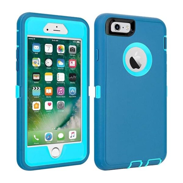 CAFEWICH Funda para iPhone 66S a prueba de golpes de alto_1