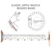 CAGOS Pulsera de abalorios compatible con Apple Watch_3