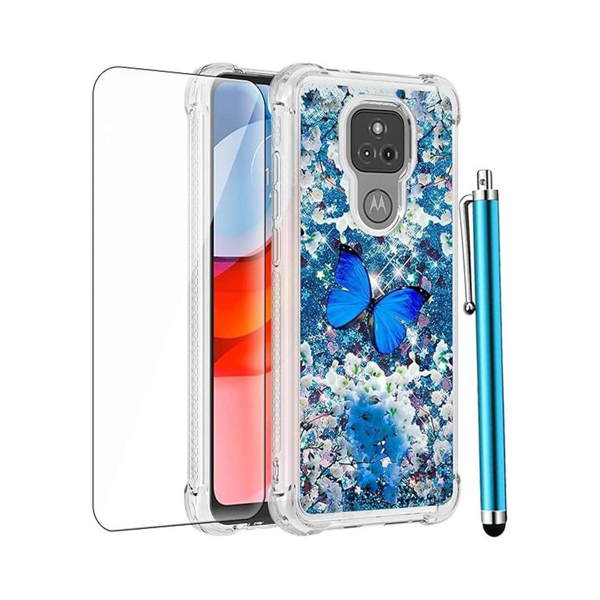 CAIYUNL Funda para Moto G Play 2021 con protector de