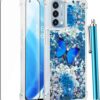 CAIYUNL Funda para OnePlus Nord N200 5G con protector de_1