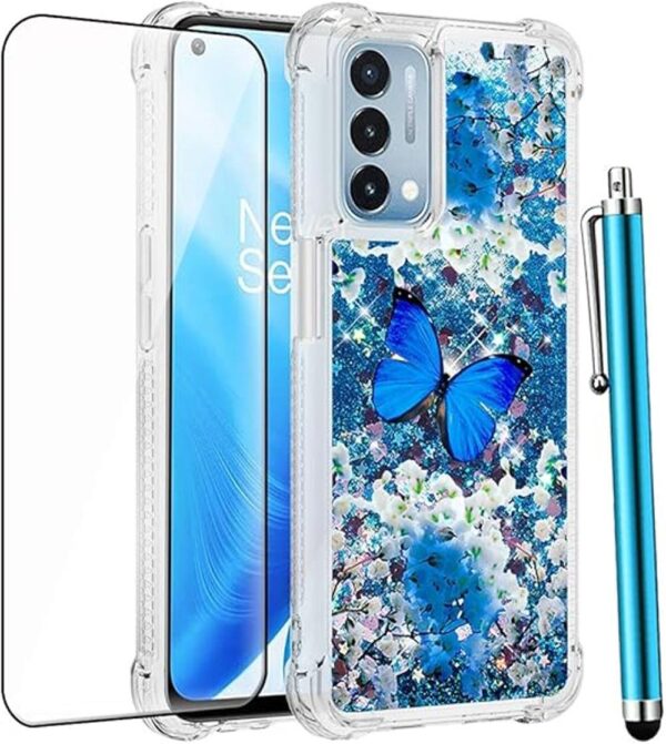 CAIYUNL Funda para OnePlus Nord N200 5G con protector de_1