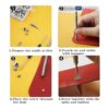 CAMXTOOL Juego de 270 puntas punk puntas para ropa 12_6