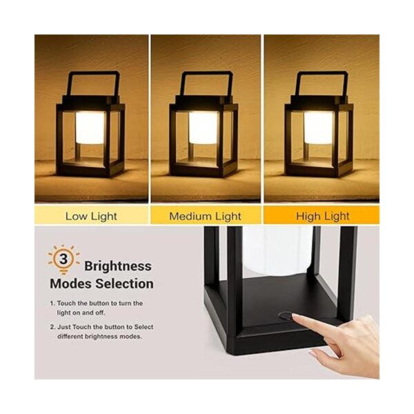 CANDEN Lámpara de mesa para exteriores lámpara LED de 3_2