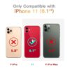 CANSHN Funda transparente diseñada para iPhone 11_2