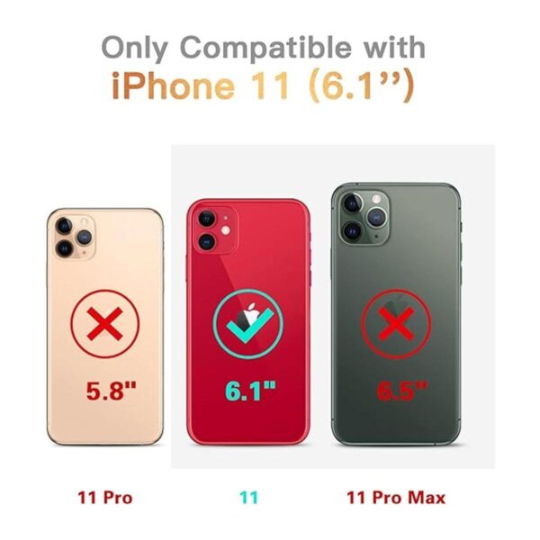 CANSHN Funda transparente diseñada para iPhone 11_2