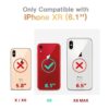 CANSHN Funda transparente diseñada para iPhone XR_2