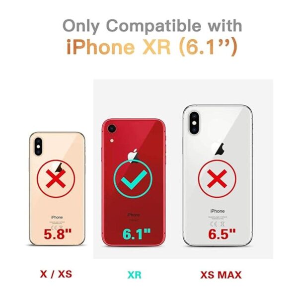 CANSHN Funda transparente diseñada para iPhone XR_2