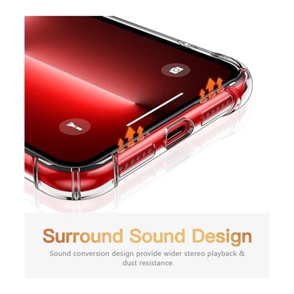 CANSHN Funda transparente diseñada para iPhone XR_4