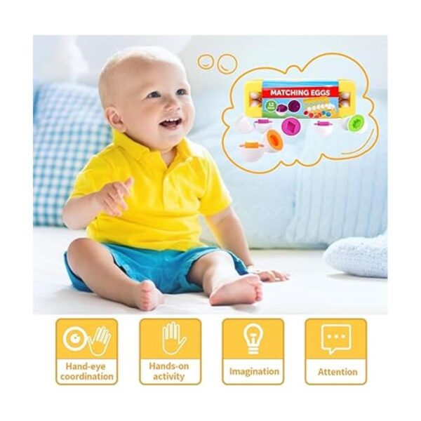 CANSHOW Juego de huevos a juego Juguetes para niños_4