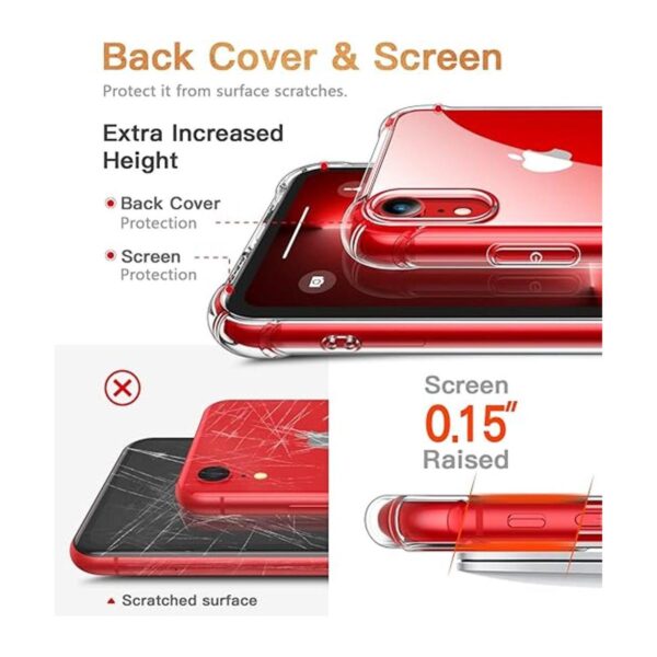 CANSHN Funda transparente diseñada para iPhone XR_5