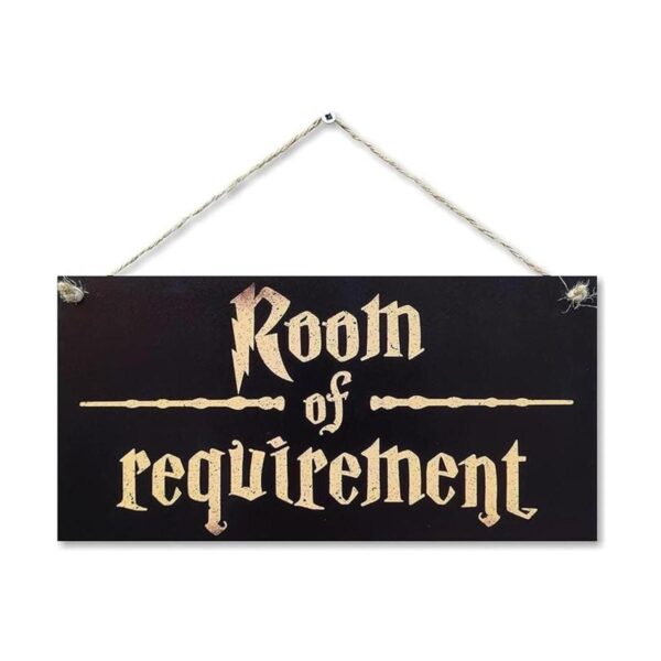 CARISPIBET Room of Requirement Letreros decorativos para_1