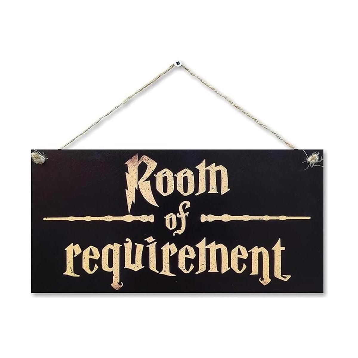 CARISPIBET Room of Requirement Letreros decorativos para