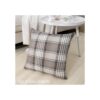 CARRIE HOME Juego de 2 fundas de almohada a cuadros