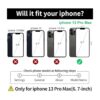 CASEOWL Compatible con iPhone 13 Pro Max Funda magnética_4
