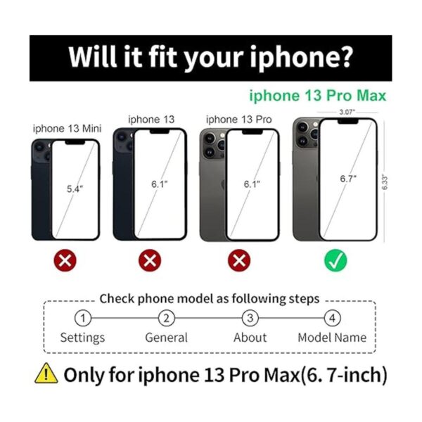 CASEOWL Compatible con iPhone 13 Pro Max Funda magnética_4