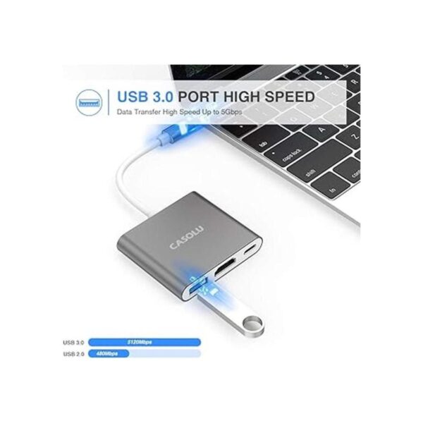 CASOLU Adaptador USB Ctipo C a HDMI adaptador_4