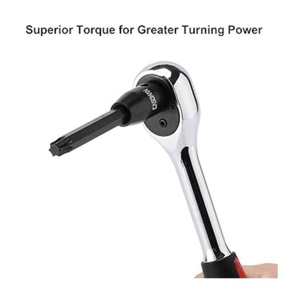 CASOMAN Juego de 8 llaves Torx Star de 38 pulgadas extra
